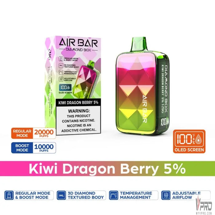 Air Bar Diamond Box Disposable 5% Air Bar