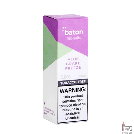 Aloe Grape Freeze - Baton Salt Synthetic 10ML Baton Vapor