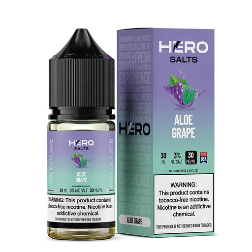 Aloe Grape - Hero Salts Syn Nic 30mL Hero Vape Juice