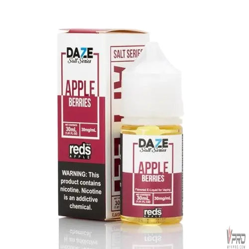 Apple Berries - 7 Daze Reds Apple Salt 30mL 7Daze E-Liquid