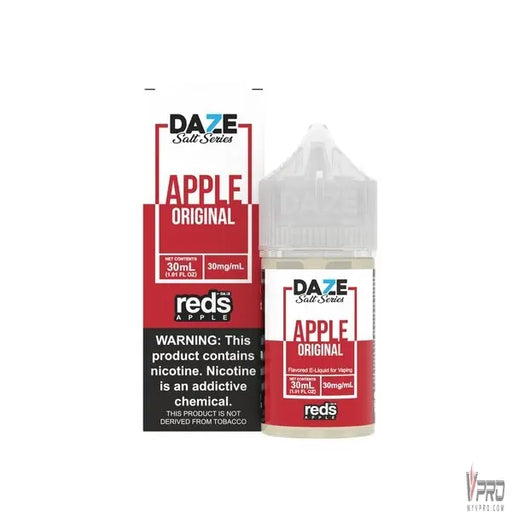 Apple Original - Reds Apple Synthetic - 7 DAZE SALT 30mL 7Daze E-Liquid