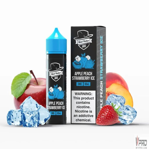 Apple Peach Strawberry Ice - Mad Hatter 60mL Mad Hatter