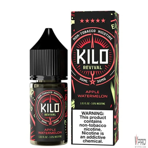 Apple Watermelon Salts - KILO Revival 30mL Kilo E-Liquids