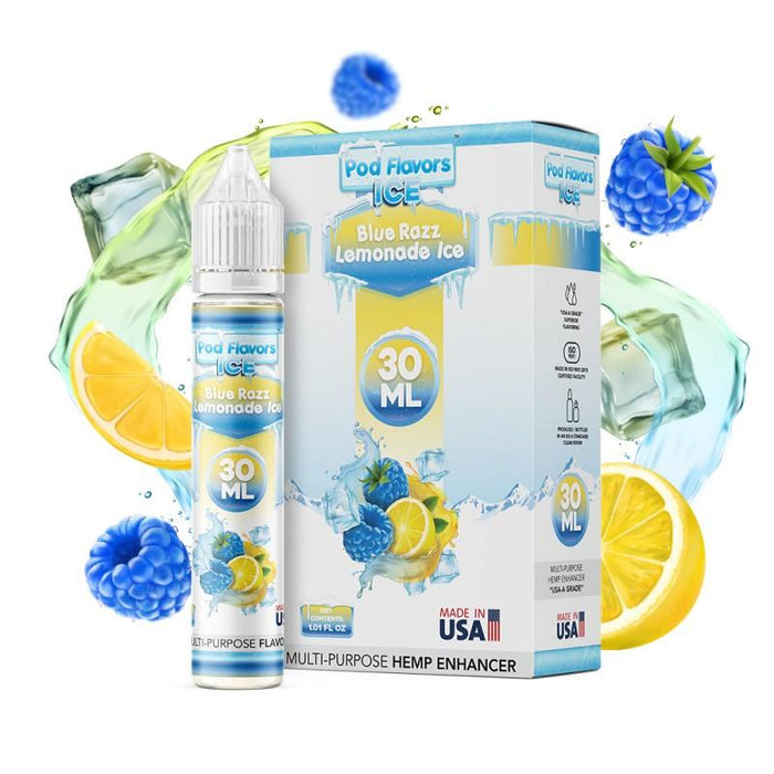 Blue Razz Lemonade Ice - Pod Flavors 30mL