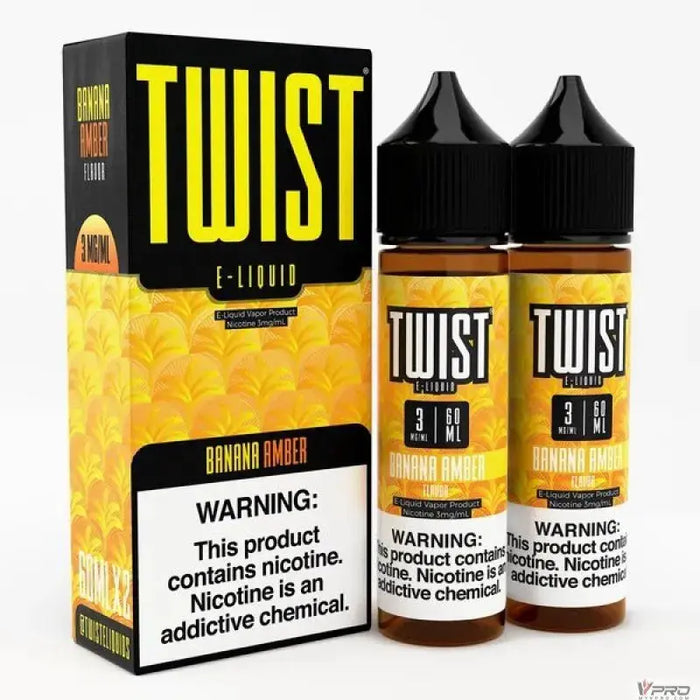 Banana Amber - Twist E-liquid 120mL Twist E-Liquids