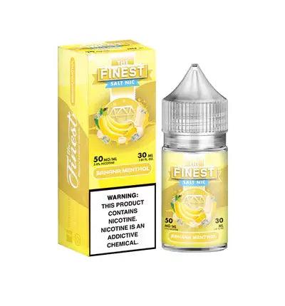 Banana Menthol- The Finest Salt nic Series 30mL The Finest E-liquid