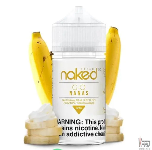 Banana - Naked 100 Cream 60mL Naked 100 E-Liquid