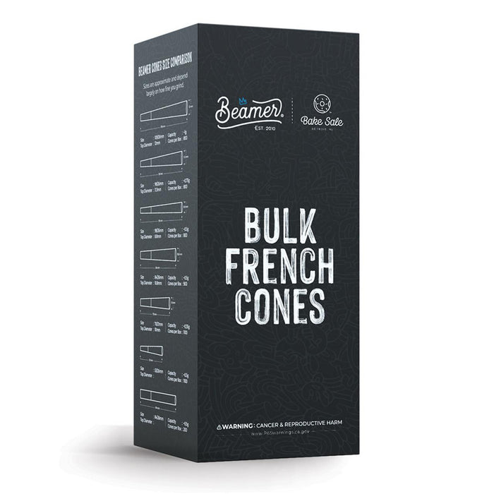 Beamer x Bake Sale French White Ultra Thin 98mm Paper Cones