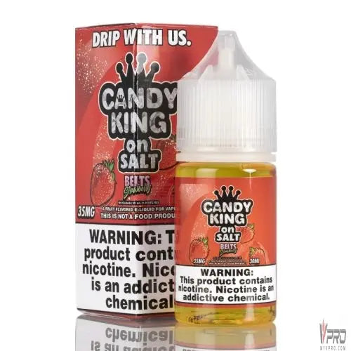 Belts Strawberry - Candy King On Salt 30mL Candy King