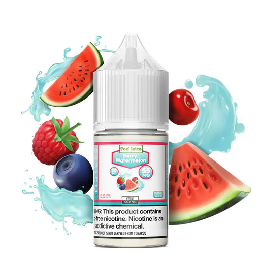 Berry Watermelon - POD Juice Synthetic Nic Salt 30mL Pod Juice