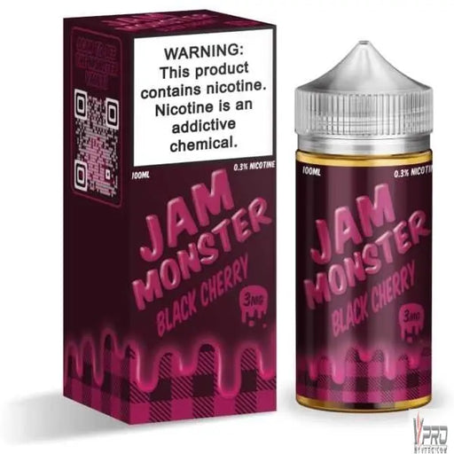 Black Cherry - Jam Monster Synthetic 100mL Monster Vape Labs