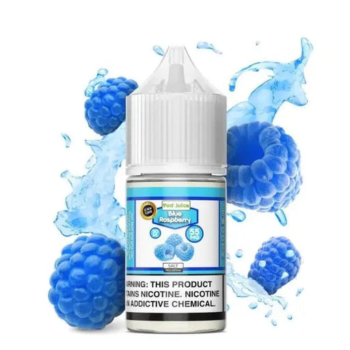 Blue Raspberry - POD Juice Synthetic Nic Salt 30mL Pod Juice
