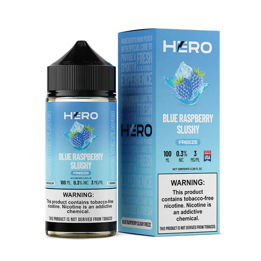 Blue Raspberry Slushy Freeze - Hero 100mL Hero Vape Juice