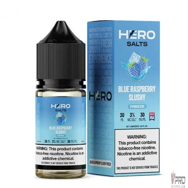 Blue Raspberry Slushy Freeze - Hero Salts Syn Nic 30mL Hero Vape Juice