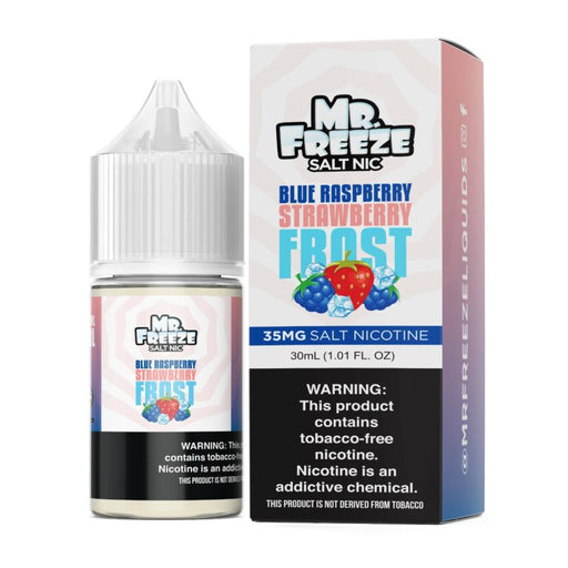 Blue Raspberry Strawberry Frost - Mr. Freeze Salt 30mL - MyVpro