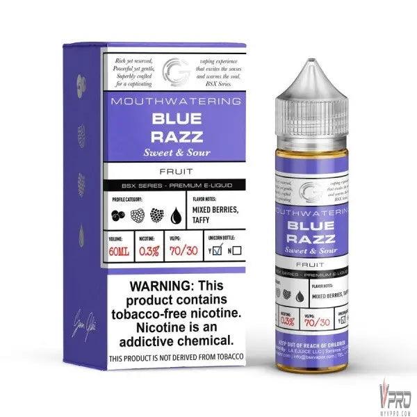 Blue Razz - BSX Series Glas Vapor 60mL Glas