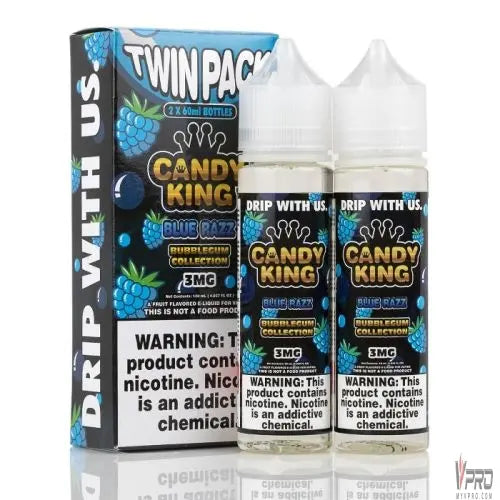 Blue Razz - Candy King Bubblegum Collection 120mL Candy King