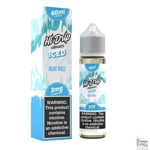 Blue Razz Iced - Hi-Drip Classics Iced 60mL Hi Drip E-Liquids