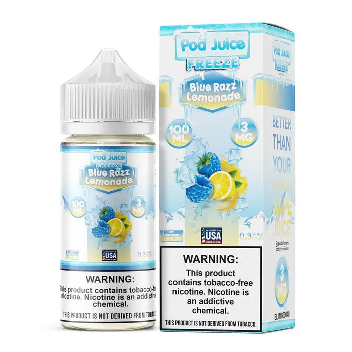 Blue Razz Lemonade Freeze - POD Juice Synthetic 100mL