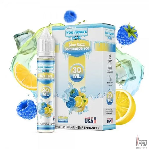 Blue Razz Lemonade Ice - Pod Flavors 30mL - MyVpro