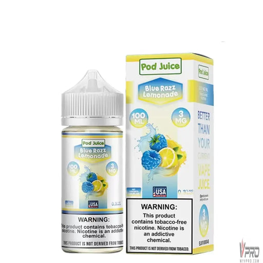 Blue Razz Lemonade - POD Juice Synthetic 100mL Pod Juice