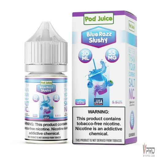 Blue Razz Slushy - POD Juice Synthetic 100mL Pod Juice
