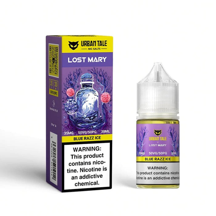 Blue Razz Ice - URBAN TALE x LOST MARY Salt 30mL