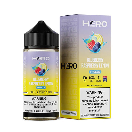 Blueberry Raspberry Lemon Freeze - Hero 100mL Hero Vape Juice