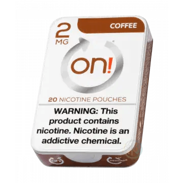 COFFEE - ON! NICOTINE POUCHES ON!
