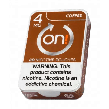 COFFEE - ON! NICOTINE POUCHES ON!