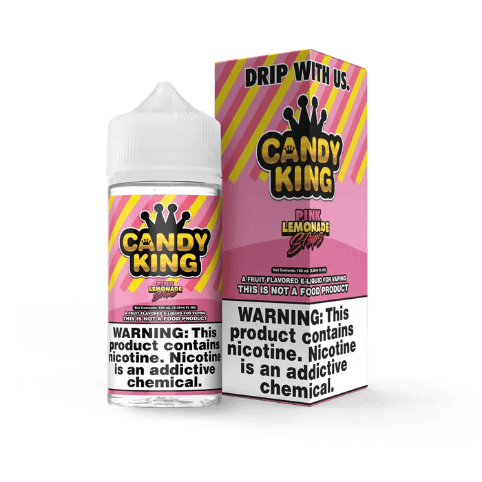 Candy King E-Liquid 100ML (0mg/ 3mg/ 6mg Total 18 Flavors) Candy King E-Juice