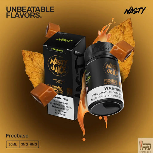 Caramel Tobacco (Bronze Blend) - Nasty Juice 60mL Nasty Juice E-liquids