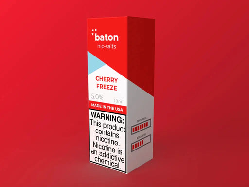 Cherry Freeze  - Baton Salt - 10ML Baton Vapor