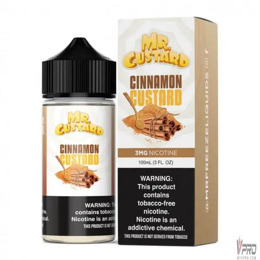 Cinnamon Custard - Mr. Custard Synthetic 100mL Mr. Custard