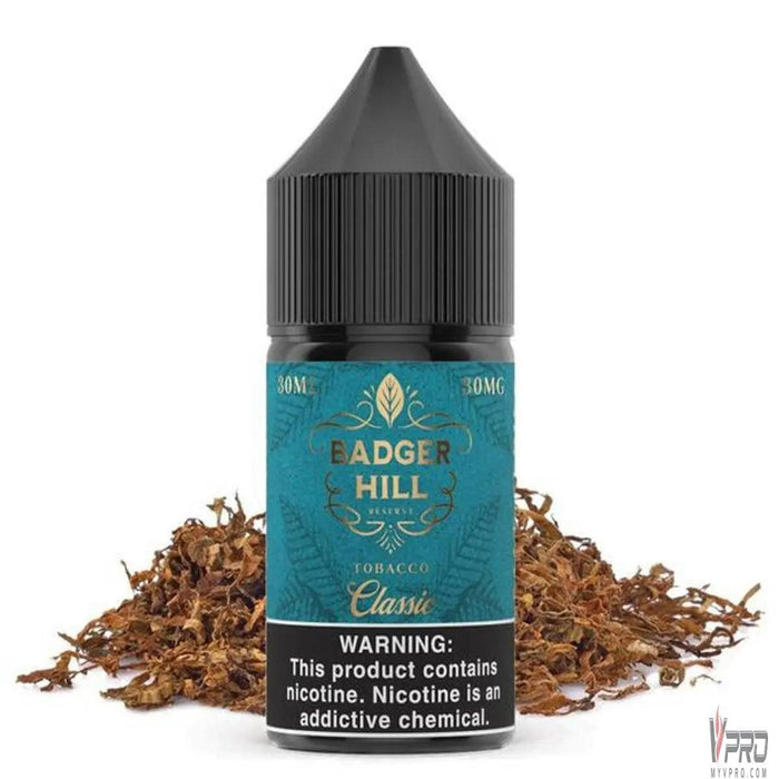 Classic - Badger Hill Reserve Synthetic Salt 30mL Badger Hill