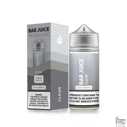 Clear - Bar Juice - 100mL Bar Juice