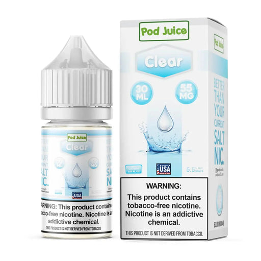 Clear - POD Juice Synthetic Salt 30mL Pod Juice