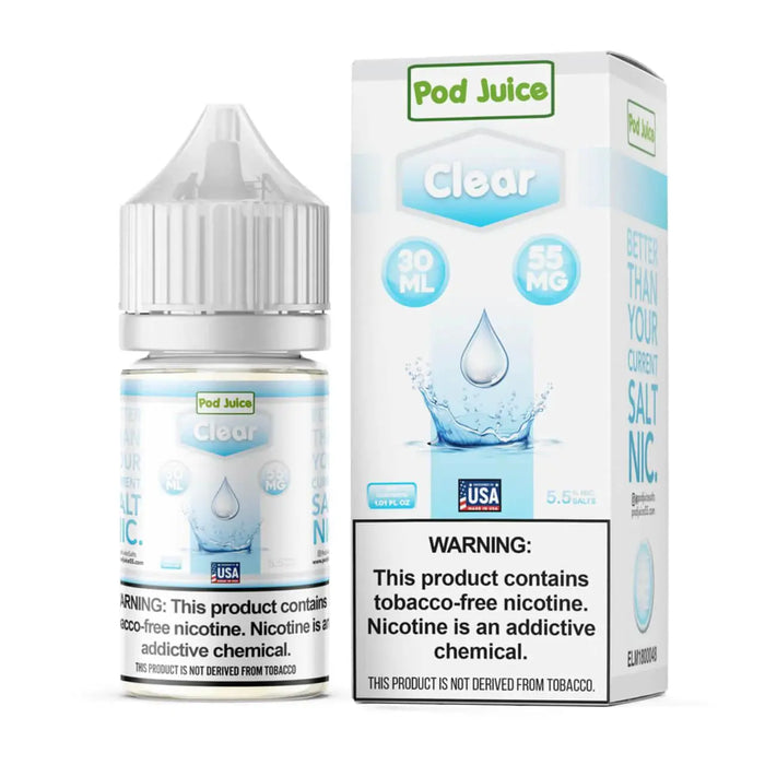 Clear - POD Juice Synthetic Salt 30mL Pod Juice