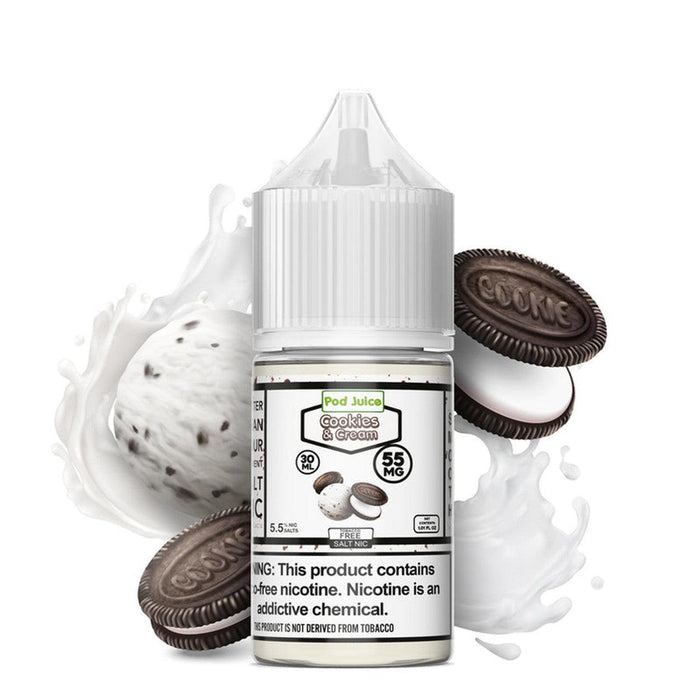 Cookies & Cream - POD Juice Salt 30mL