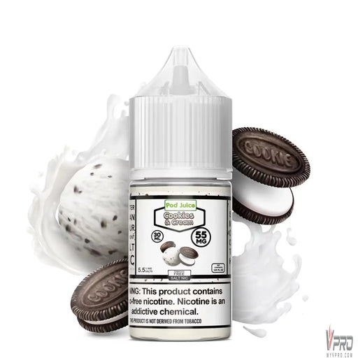 Cookies & Cream - POD Juice Synthetic Salt 30mL Pod Juice