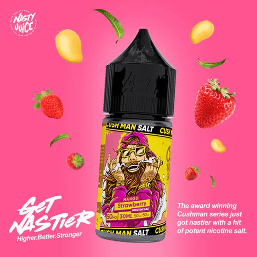 Cush Man (Mango Strawberry) - Nasty Juice Salt 30mL Nasty Juice E-liquids