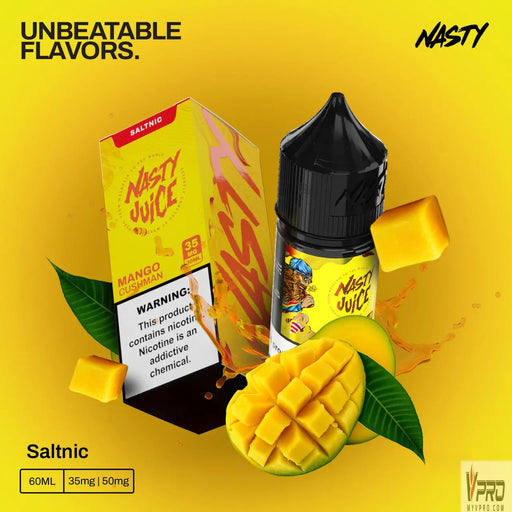Cush Man (Mango) - Nasty Juice Salt 30mL Nasty Juice E-liquids
