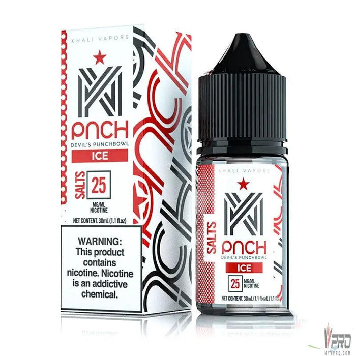 DEVIL'S PUNCHBOWL ICE - KHALI VAPORS SALTS 30mL Khali