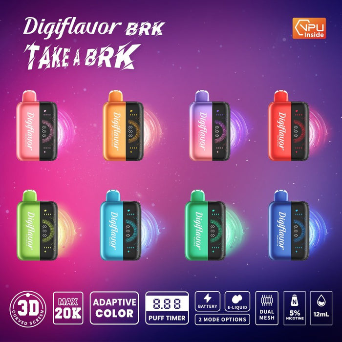 Geek Bar Digiflavor BRK 20000 Disposable Pods