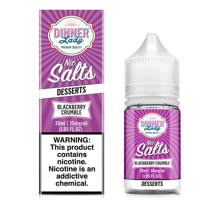 Blackberry Crumble - Dinner Lady Salt 30mL