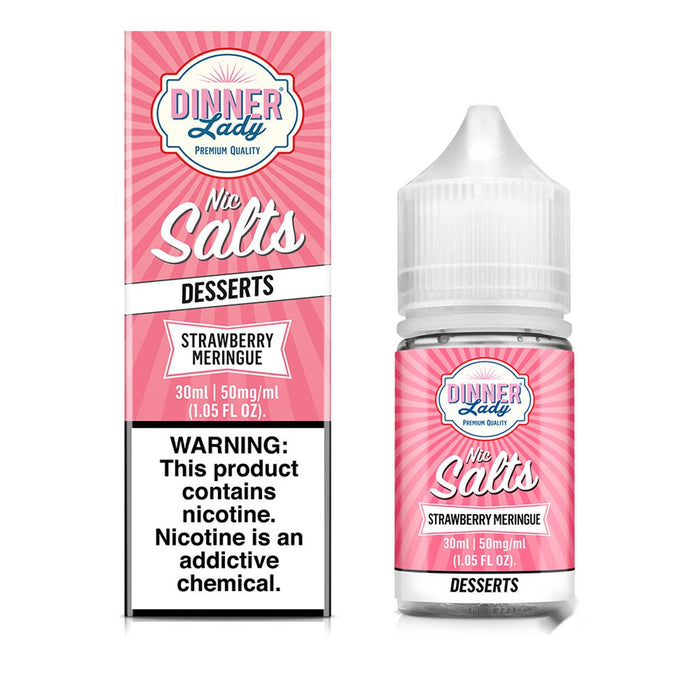 Strawberry Meringue - Dinner Lady Salt 30mL