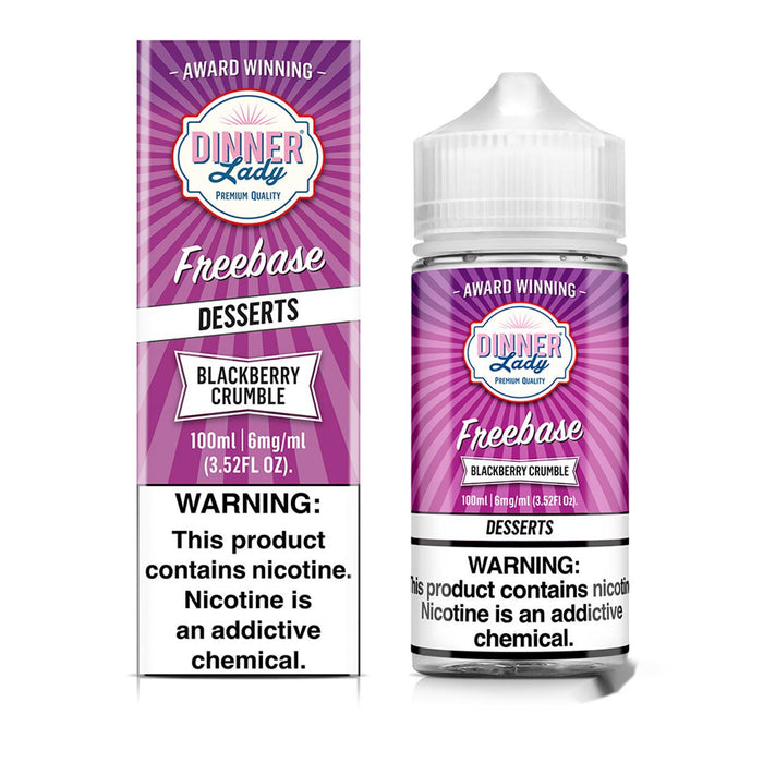 Blackberry Crumble - Dinner Lady Freebase100mL