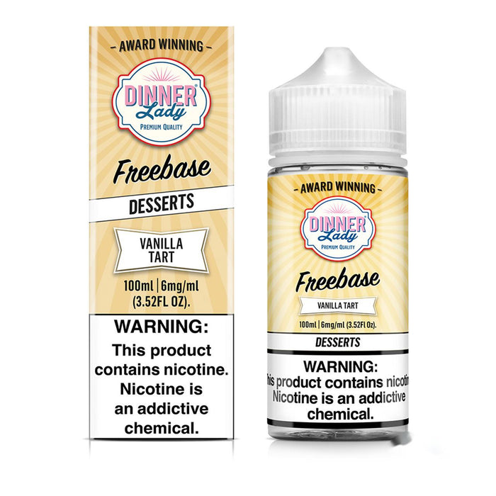 Vanilla Tart - Dinner Lady Freebase100mL