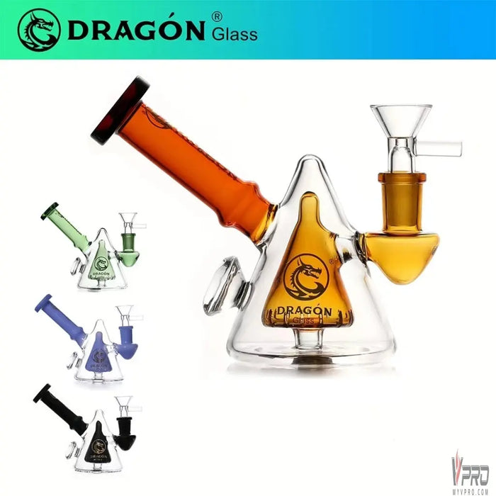 Dragon Glass Pyramid Body Design Water Pipe - MyVpro