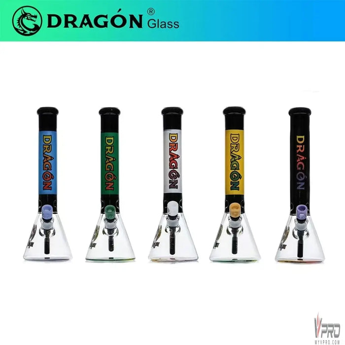 Dragon Platinum Beaker Base Water Pipe - MyVpro